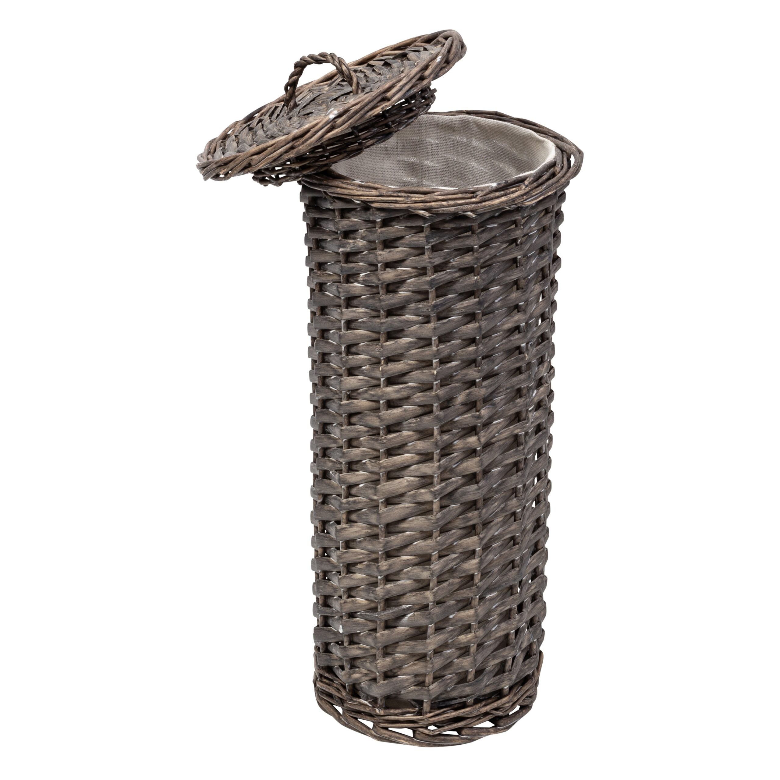 gray split willow 7 piece woven storage basket set gray split willow 7 piece woven storage basket set