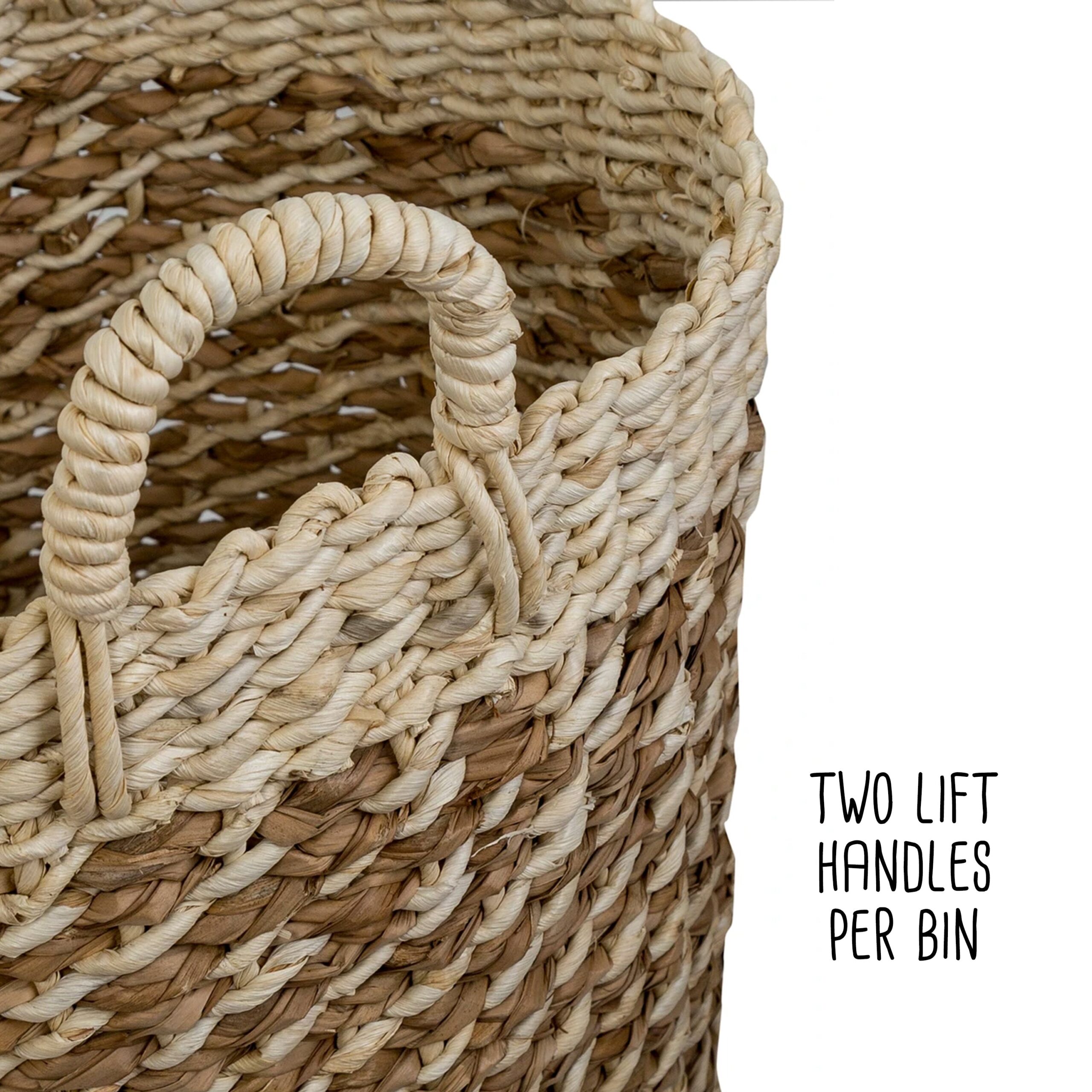 natural tea stained small wicker storage basket with handles natural tea stained small wicker storage basket with handles